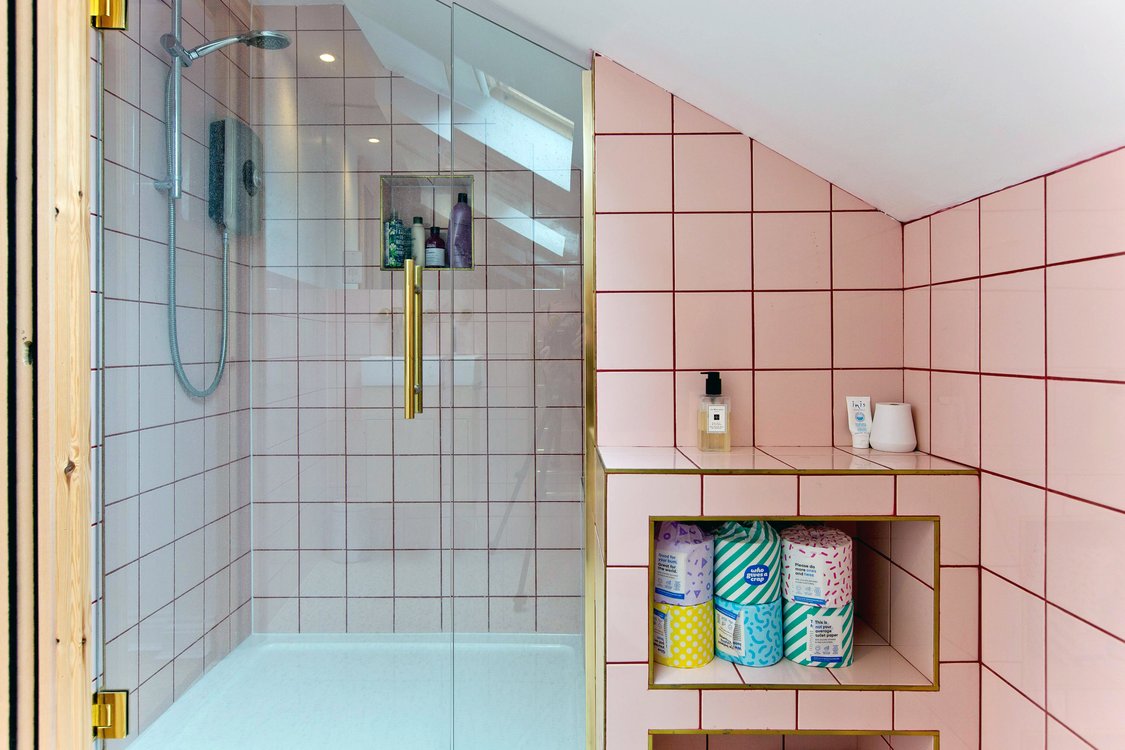 A Pink bathroom